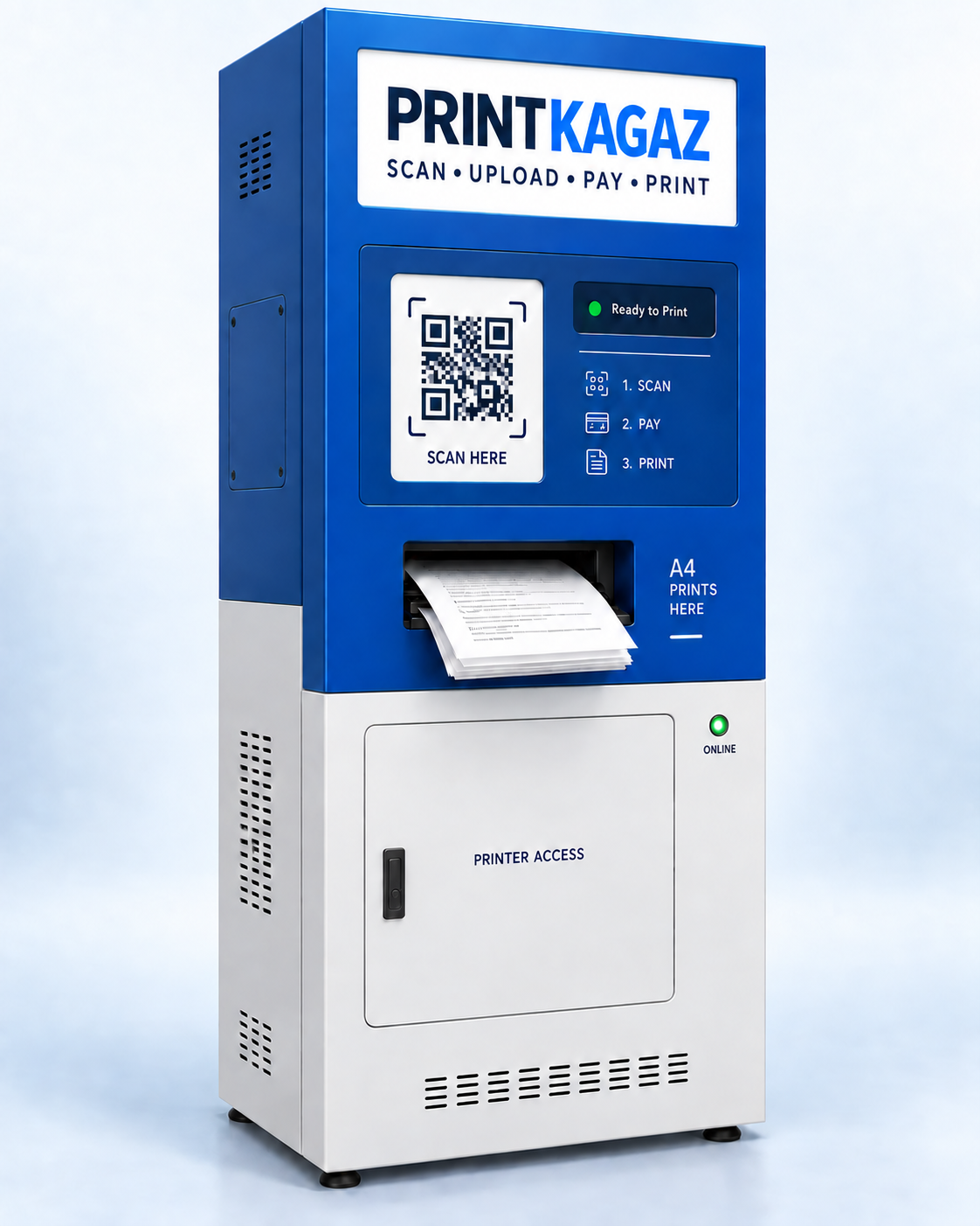 PRINTKAGAZ automatic printing kiosk